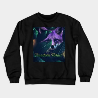 Freedom Forest Fox Crewneck Sweatshirt